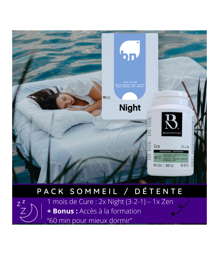 PACK SOMMEIL & Formation – Suisse – BN Nutrition