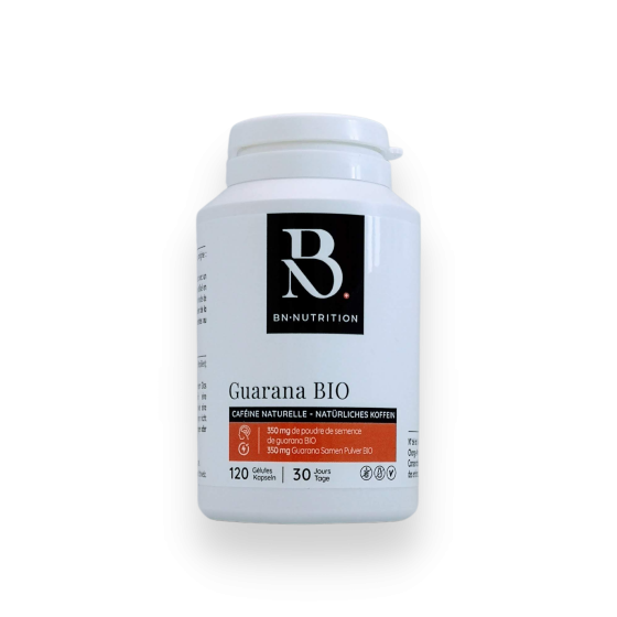 Organic Guarana 120 gel. 350 mg