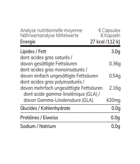 Skin | Onagre + Bourrache BIO