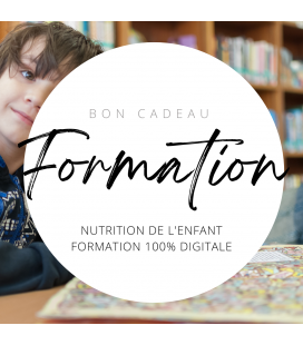Bon cadeau Formation "Nutrition de l'Enfant"