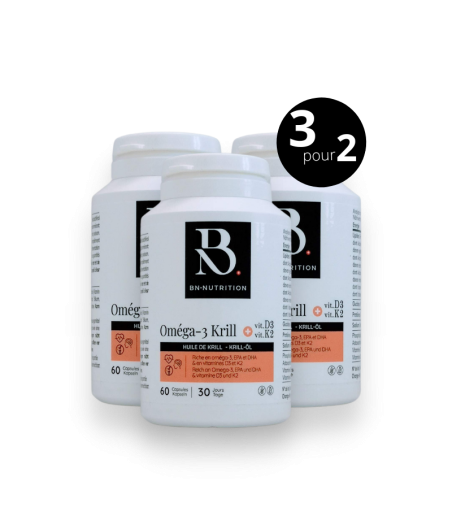 Oméga 3 | Krill + D&K: 3 pour 2
