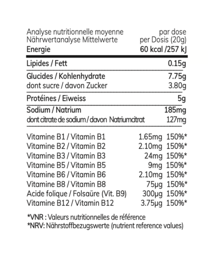 After - Boisson de récupération  (15 sachets de 20 gr)