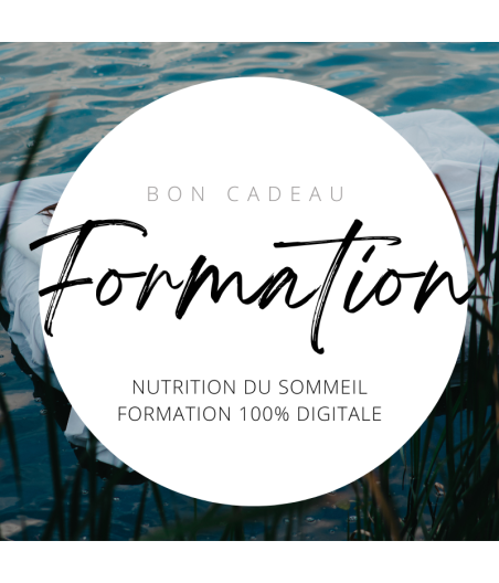 Bon cadeau Formation "Nutrition du Sommeil"