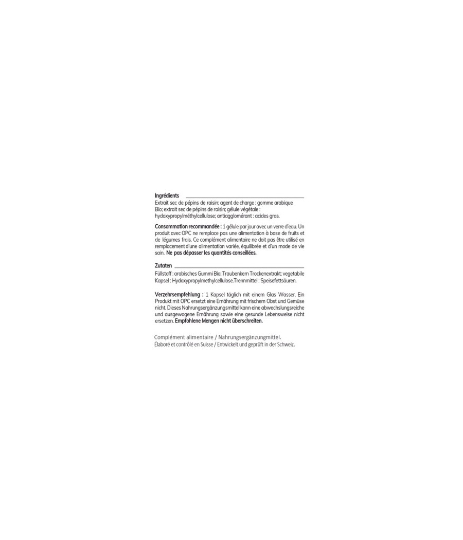 OPC - Switzerland - BN Nutrition