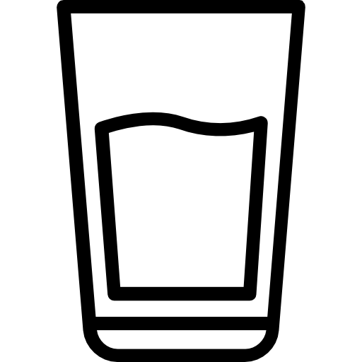 Verre avec boisson