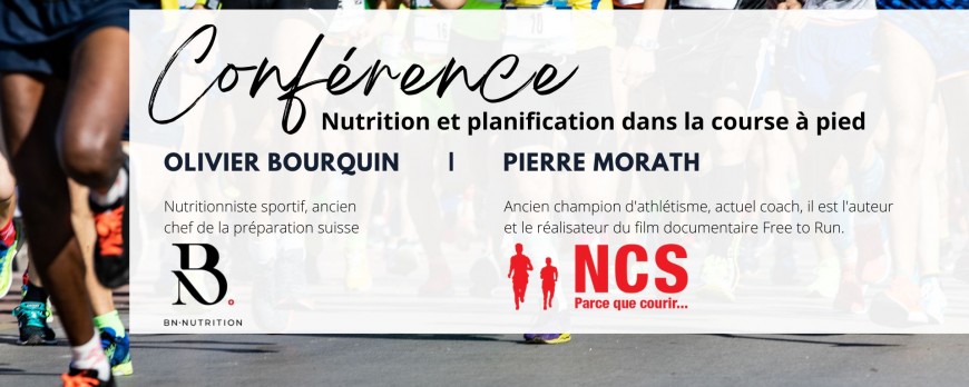 Course à pied: Parlons nutrition et planification avec Pierre Morath